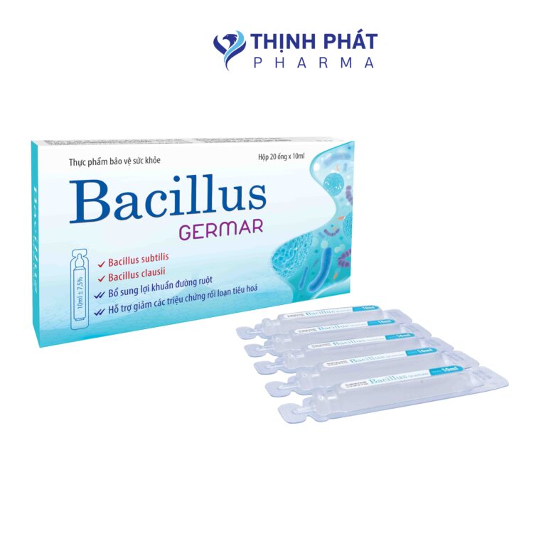 Bổ sung lợi khuẩn đường ruột: Bacillus Germar