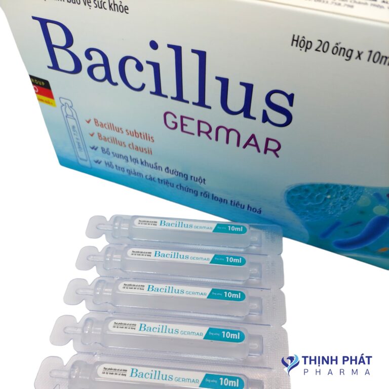 Bổ sung lợi khuẩn đường ruột: Bacillus Germar